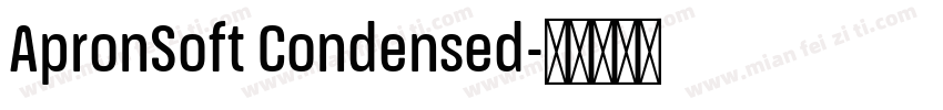 ApronSoft Condensed字体转换
